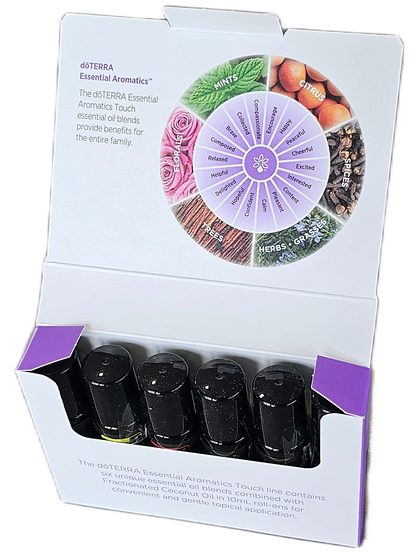 60215567 doTERRA Essential Aromatics touch csomag kibontva