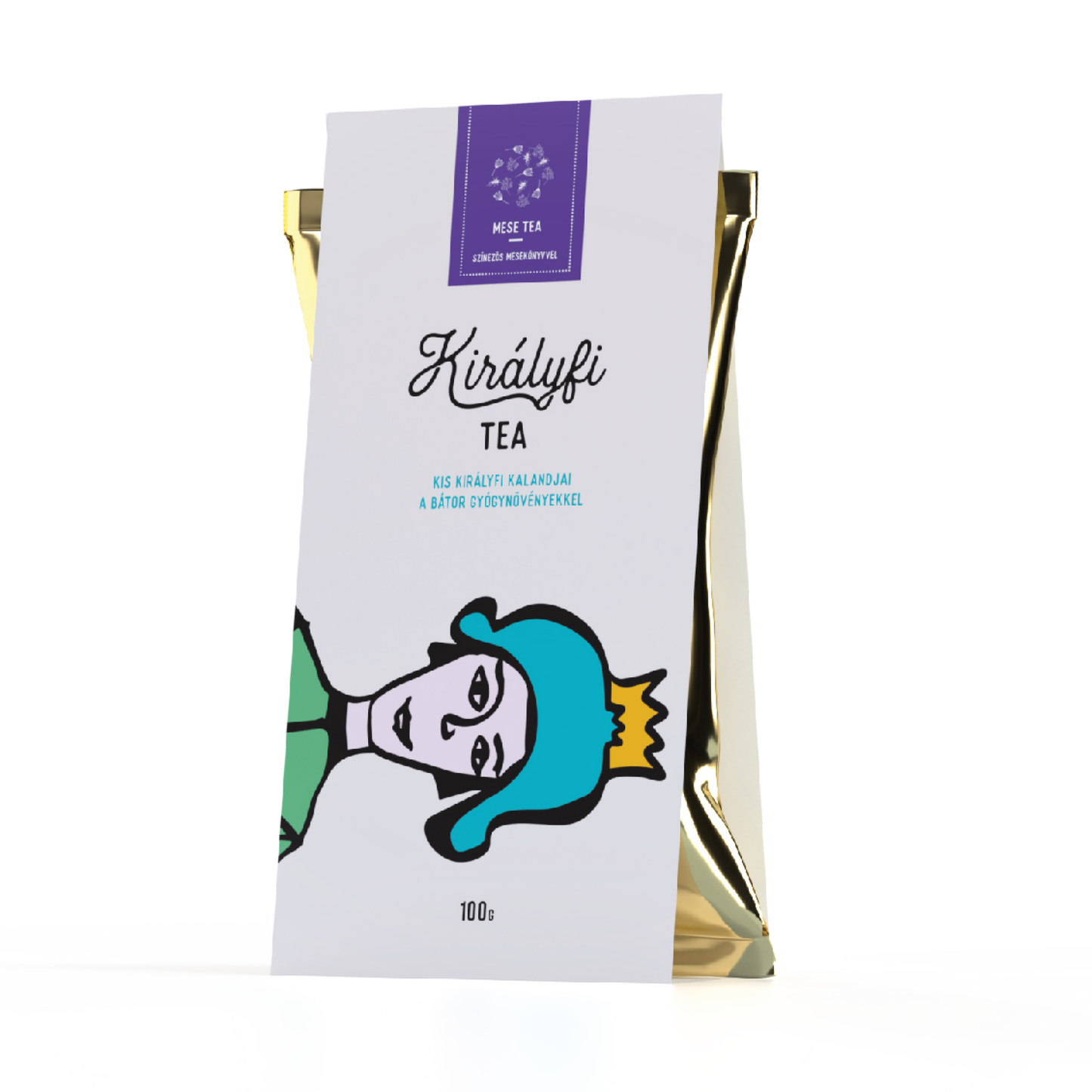 Királyfi tea mesekönyvvel