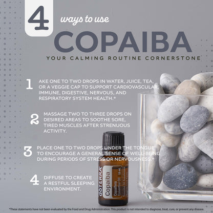 Doterra Copaiba olaj 15 ml felhasználás